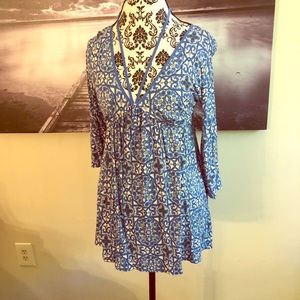 SALE Express tie neck tunic top